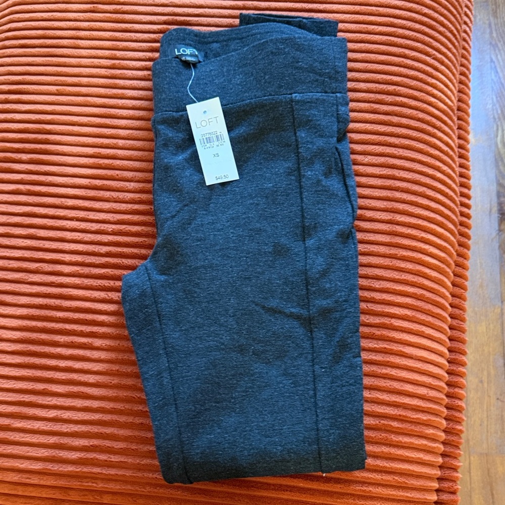 LOFT Charcoal Gray leggings